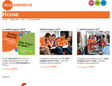 Tablet Screenshot of de.jhas-kongresse.ch